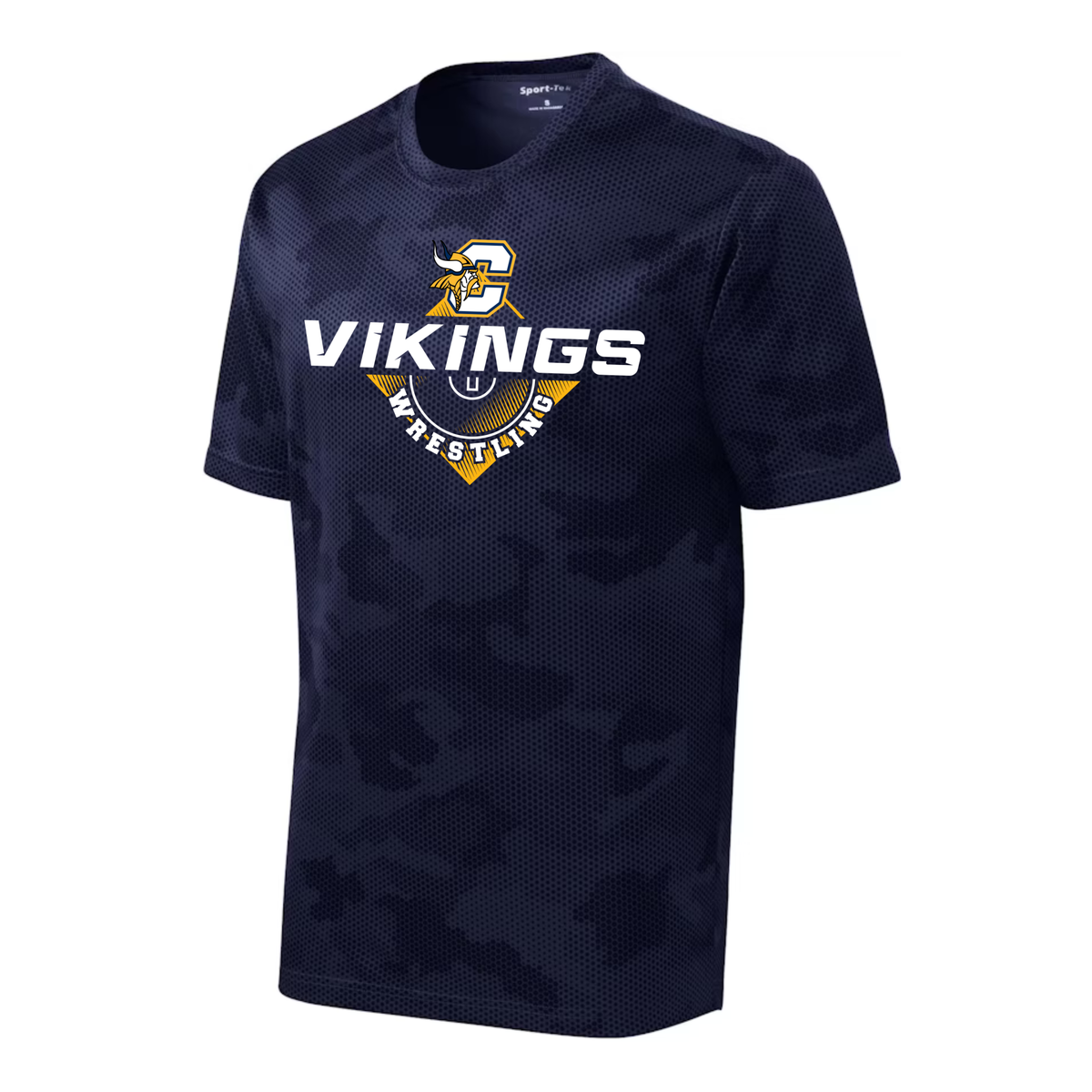 Camo Cadillac Vikings Wrestling DRI-FIT Cooling Performance T-Shirt