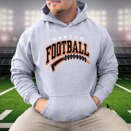 Manton Rangers Football ADULT Hoodie