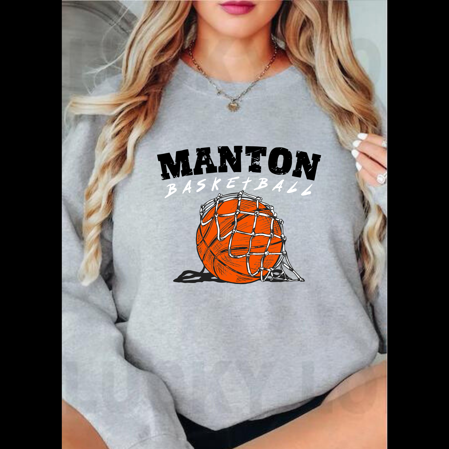 Manton Rangers Basketball ADULT Unisex Crewneck Sweatshirt