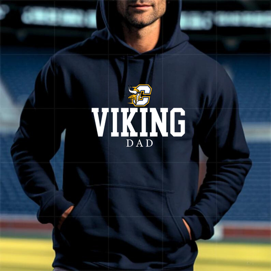 Viking Dad Adult Hoodie