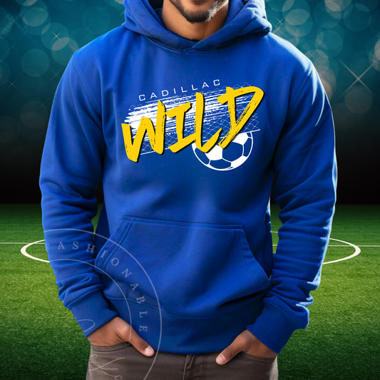 WILD Soccer UNISEX Hoodie