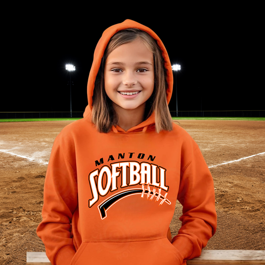 Manton Rangers Softball Unisex YOUTH Hoodie