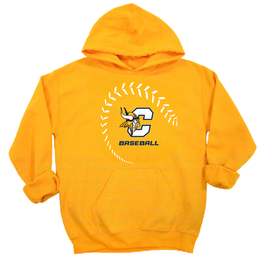 Cadillac Vikings Baseball Unisex YOUTH Hoodie