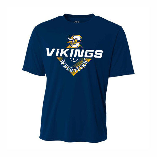 Cadillac Vikings Wrestling DRI-FIT Cooling Performance T-Shirt