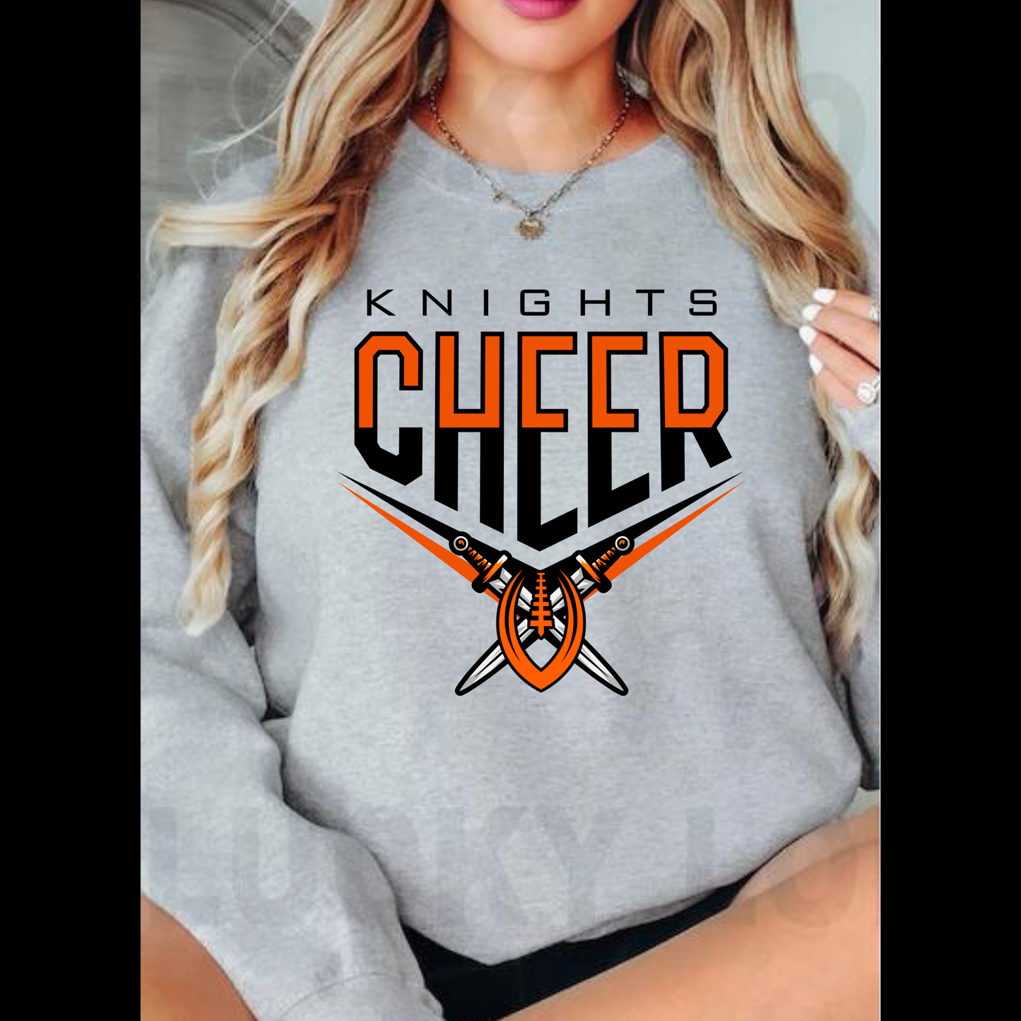 Knights Junior Cheer UNISEX Crewneck Sweatshirt