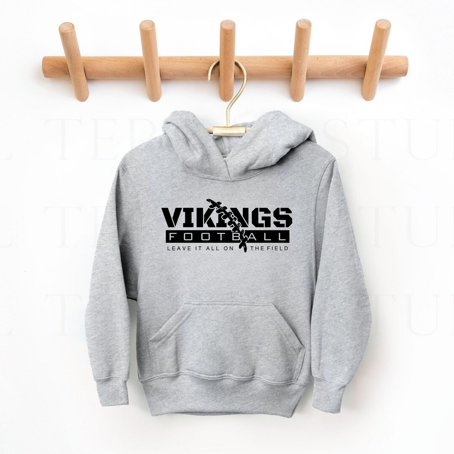 Cadillac Vikings Football TODDLER Hoodie