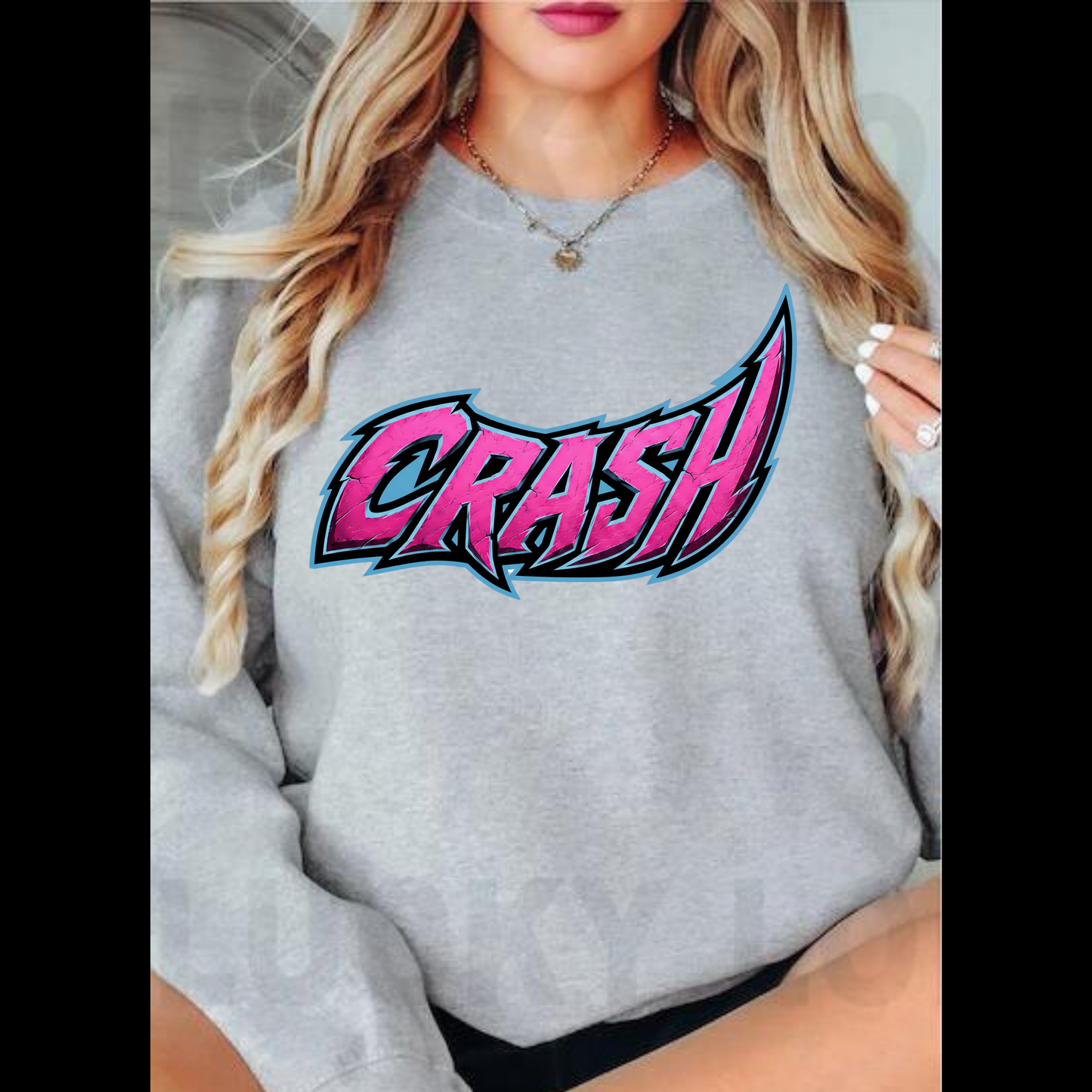 Crash Softball UNISEX Crewneck Sweatshirt