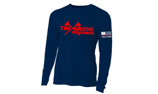 The Grove DRI-FIT Cooling Performance Long-Sleeve T-Shirt