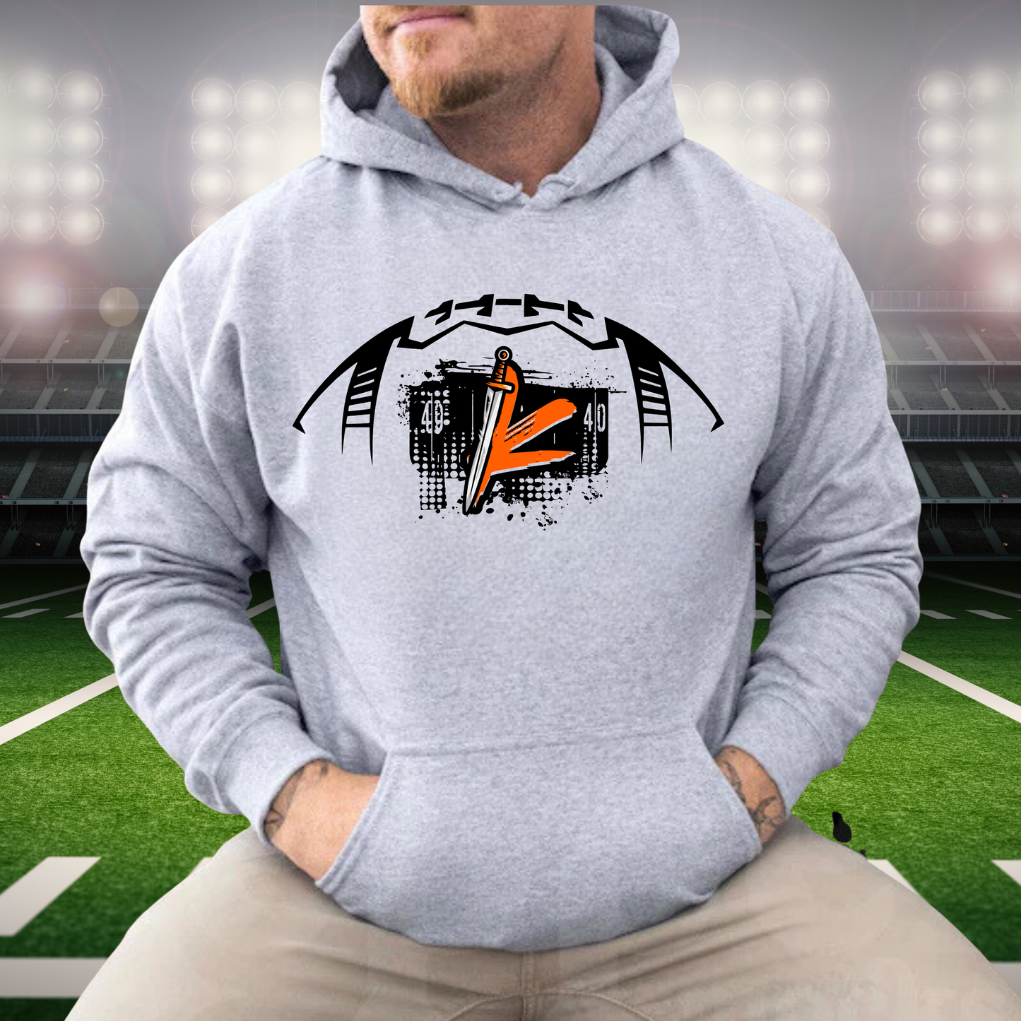 Knights Junior Football ADULT Unisex Hoodie