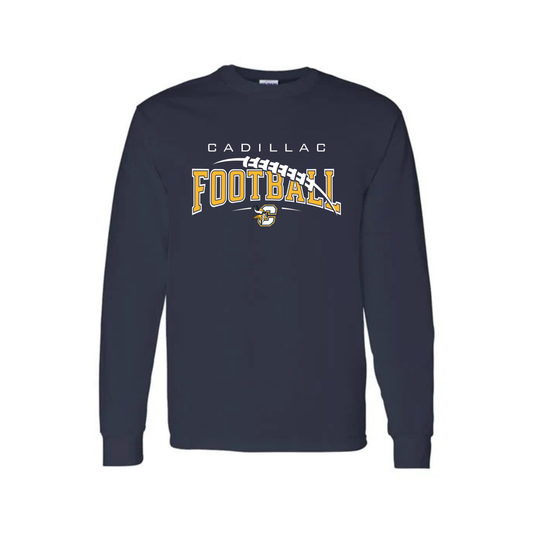 Cadillac Vikings Football UNISEX Long-Sleeve T-Shirt