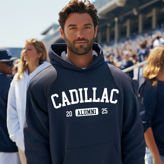 Cadillac Alumni ADULT Hoodie (Choose your Graduation Year)