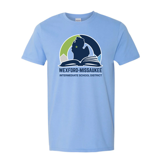 Wexford Missaukee ISD Adult UNISEX T-Shirt - CAROLINA BLUE