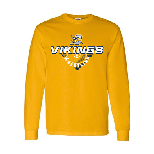 Cadillac Vikings Wrestling UNISEX Long-Sleeve T-Shirt