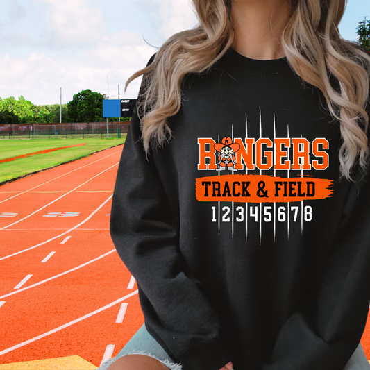 Manton Rangers Track ADULT Unisex Crewneck Sweatshirt