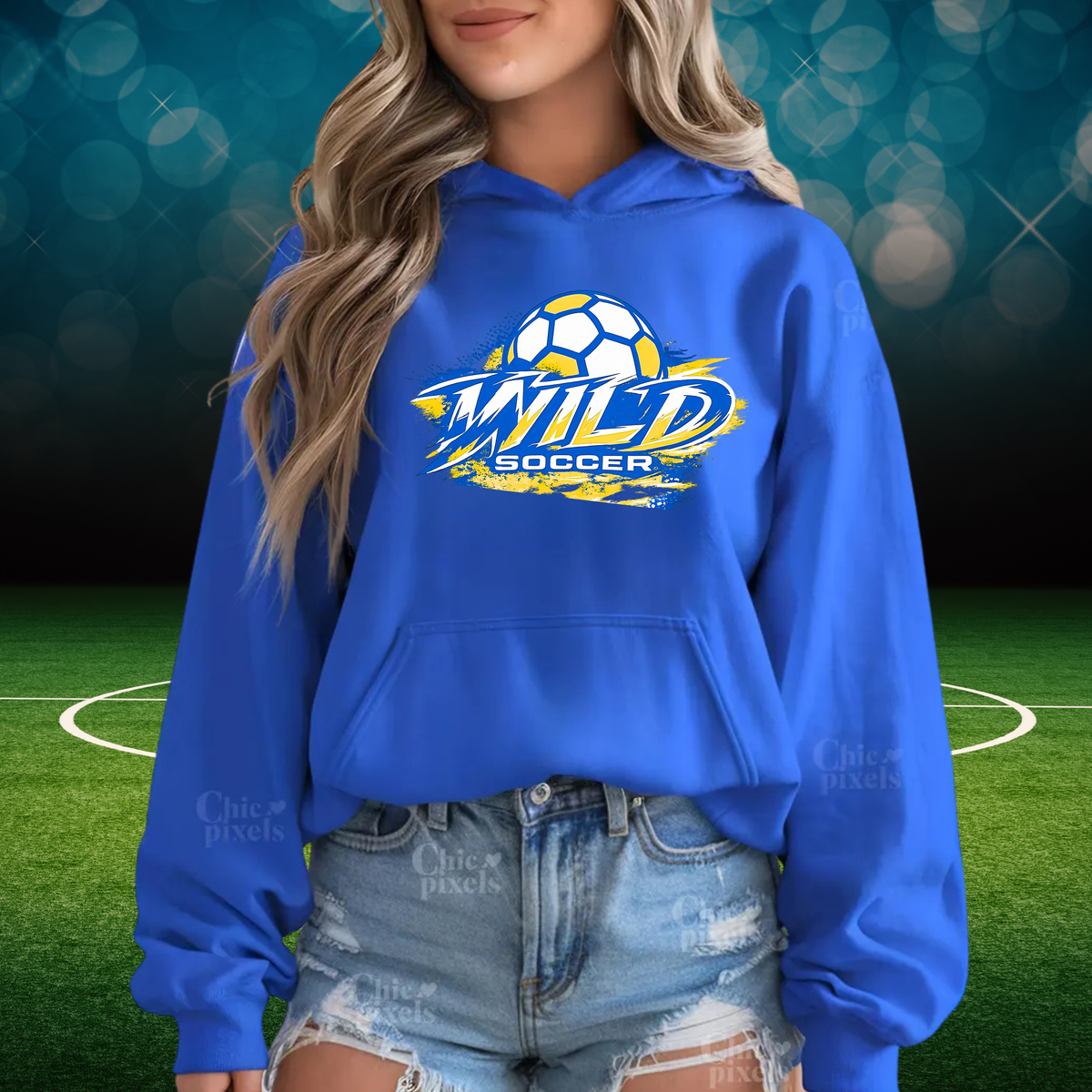 WILD Soccer UNISEX Hoodie