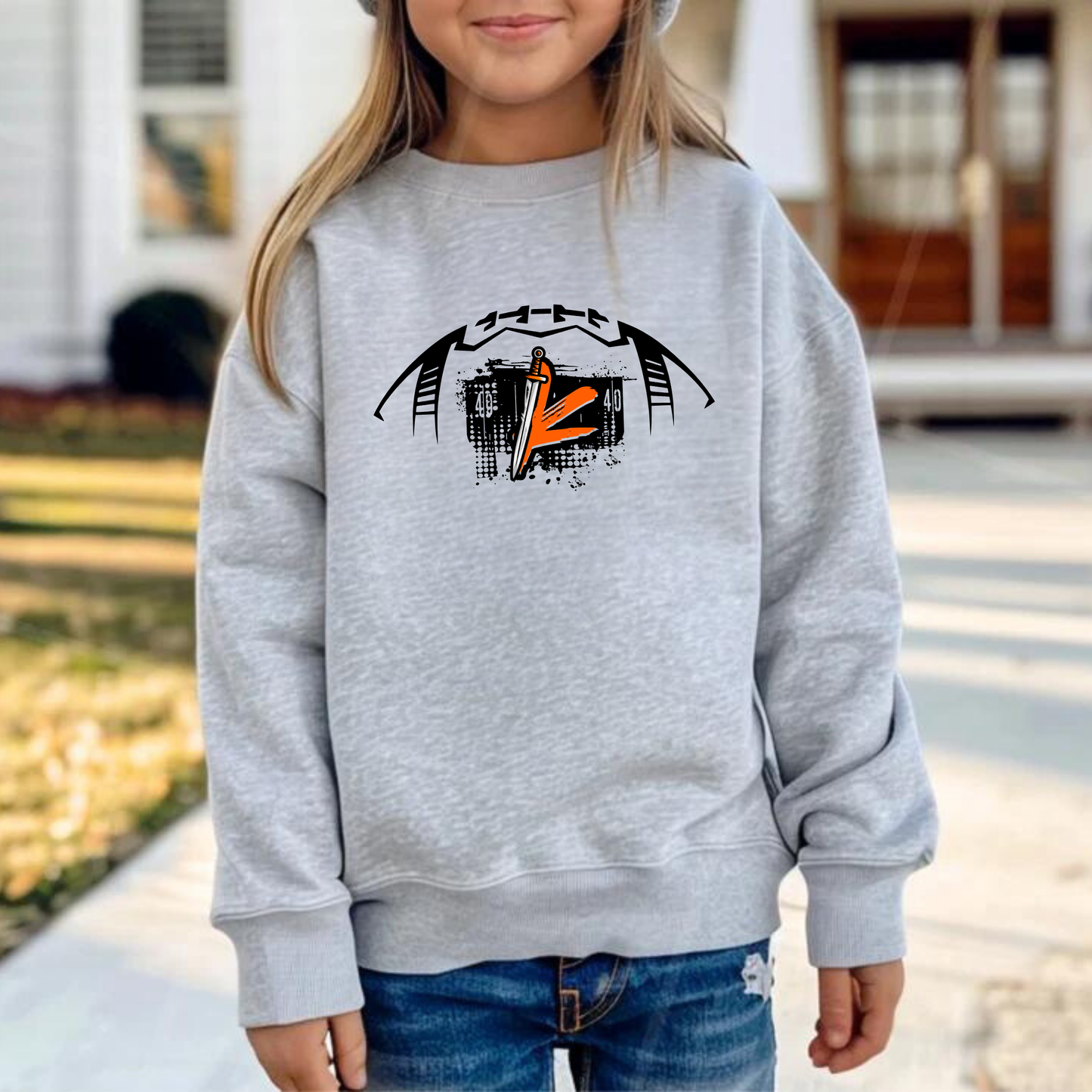 Knights Junior Football YOUTH Crewneck Sweatshirt
