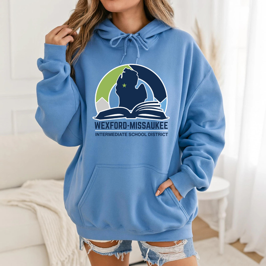 Wexford Missaukee ISD ADULT Hoodie - CAROLINA BLUE