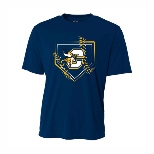 DRI-FIT Cadillac Vikings Baseball ADULT T-Shirt (Cooling Performance T-Shirt)