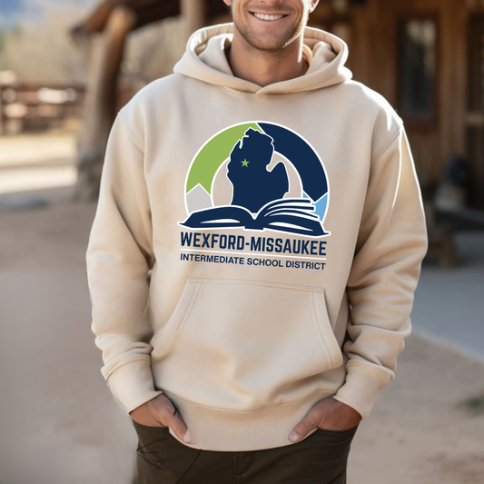 Wexford Missaukee ISD ADULT Hoodie - SAND