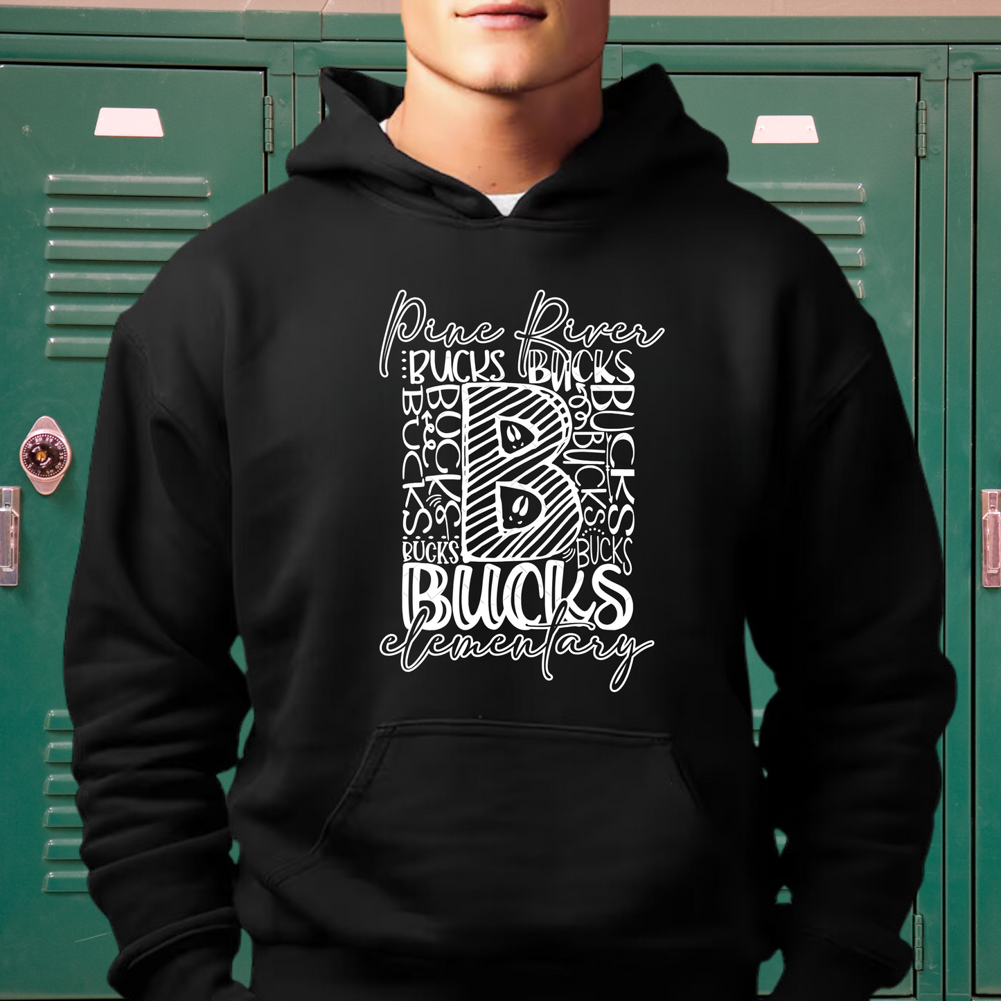 Pine River Elementary ADULT Hoodie