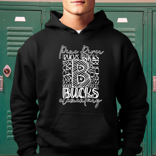 Pine River Elementary ADULT Hoodie