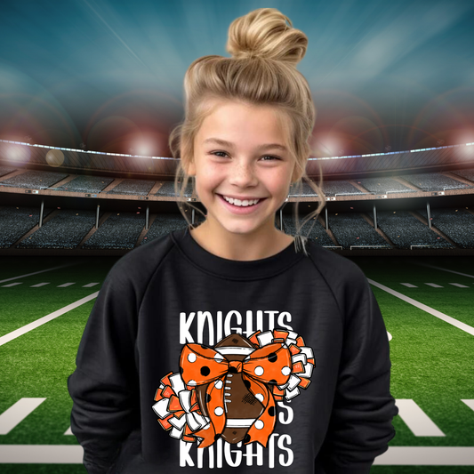 Knights Junior Cheer UNISEX Crewneck Sweatshirt