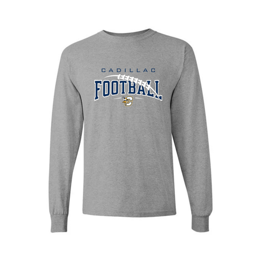 Cadillac Vikings Football UNISEX Long-Sleeve T-Shirt