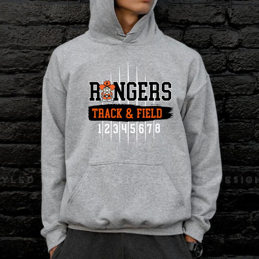 Manton Rangers Track Unisex YOUTH Hoodie