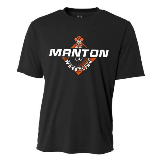 Manton Rangers Wrestling DRI-FIT Cooling Performance T-Shirt