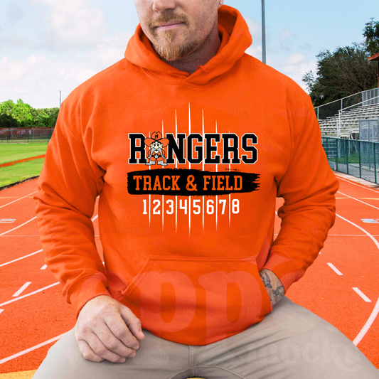 Manton Rangers Track Unisex ADULT Hoodie