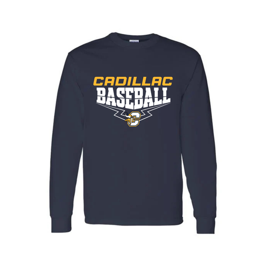 Cadillac Baseball UNISEX Long-Sleeve T-Shirt