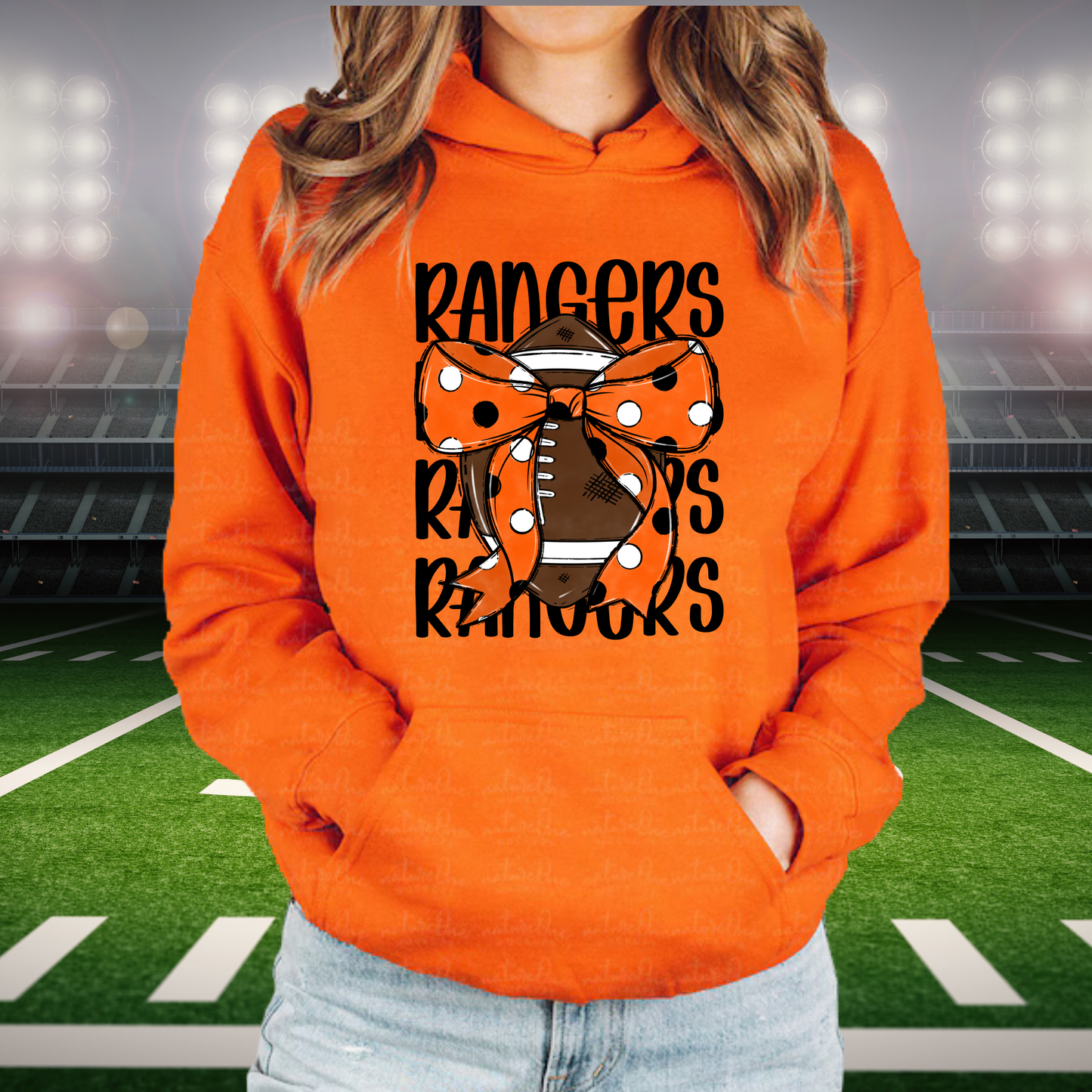 Manton Rangers Football ADULT Hoodie