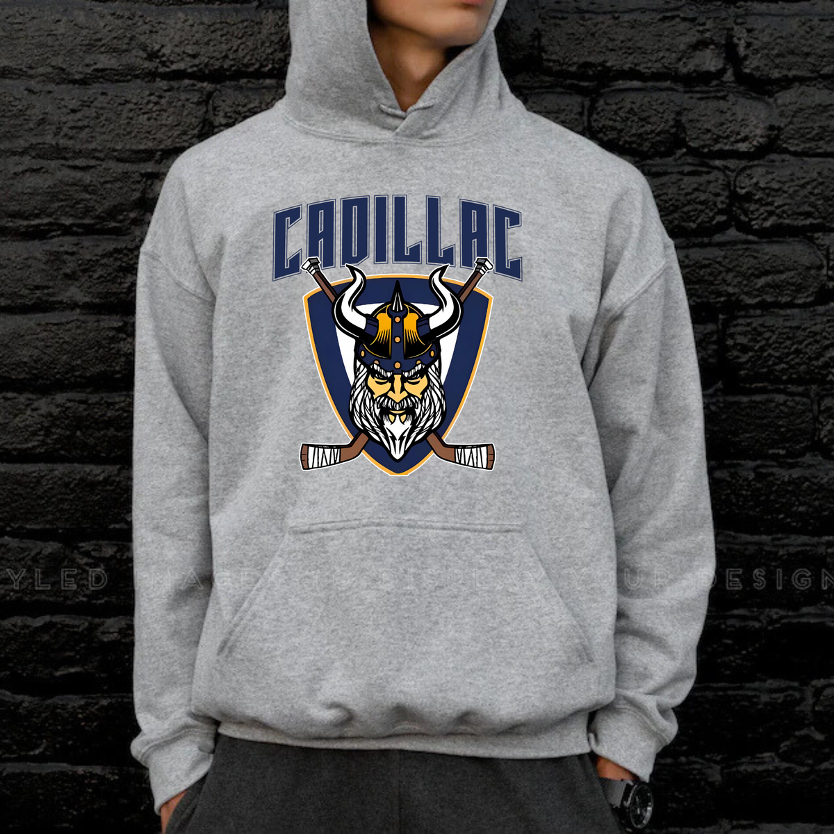 CAHA Hockey Unisex YOUTH Hoodie
