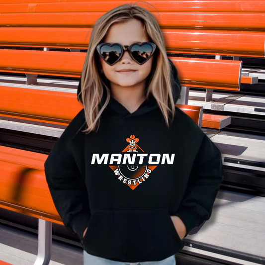 Manton Rangers Wrestling Unisex YOUTH Hoodie