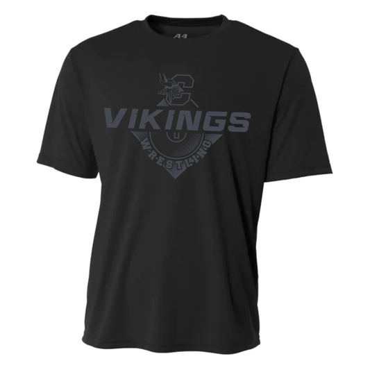 BLACKOUT Cadillac Vikings Wrestling DRI-FIT Cooling Performance T-Shirt
