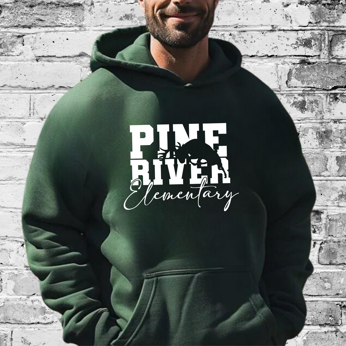 Pine River Elementary ADULT Hoodie