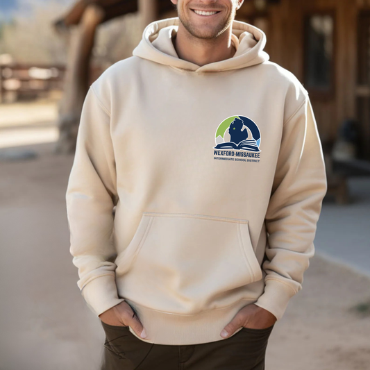 Wexford Missaukee ISD ADULT Hoodie - SAND