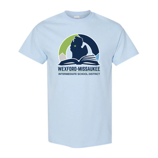 Wexford Missaukee ISD Adult UNISEX T-Shirt - LIGHT BLUE