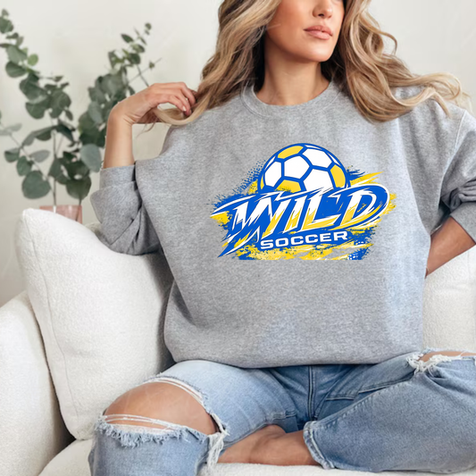 Wild Soccer UNISEX Crewneck Sweatshirt