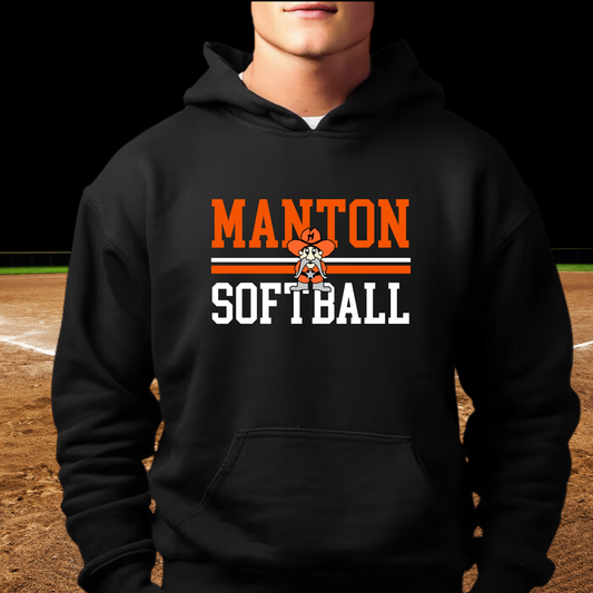 Manton Rangers Softball Unisex ADULT Hoodie