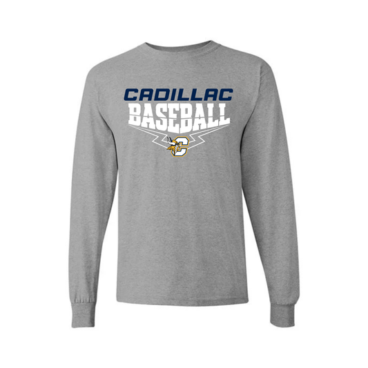 Cadillac Baseball UNISEX Long-Sleeve T-Shirt