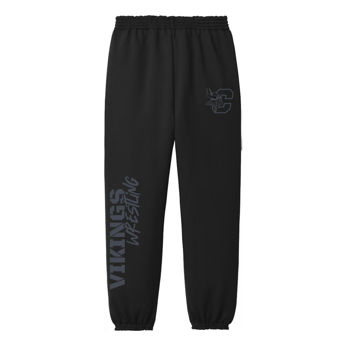BLACKOUT Cadillac Vikings Wrestling UNISEX Sweatpants