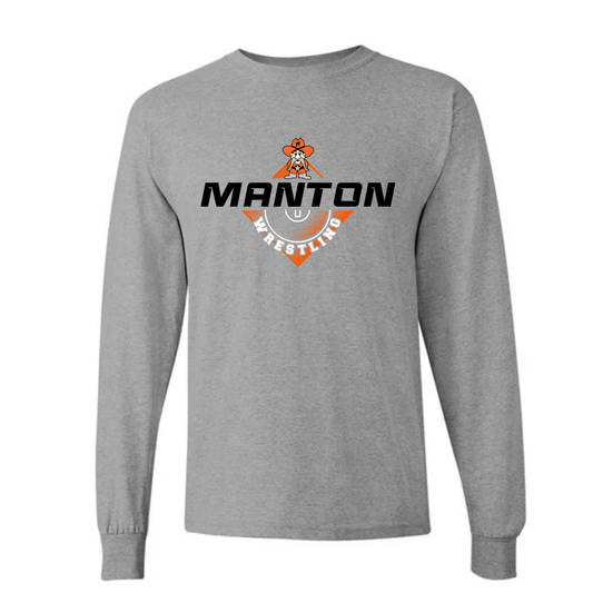 Manton Rangers Wrestling UNISEX Long-Sleeve T-Shirt