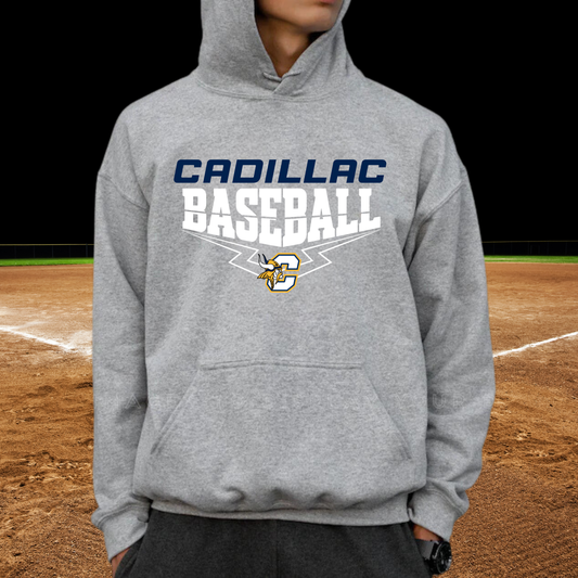 Cadillac Vikings Baseball Unisex YOUTH Hoodie