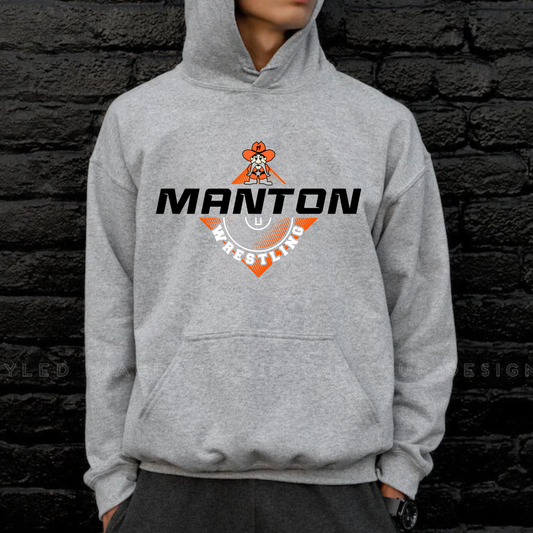 Manton Rangers Wrestling Unisex YOUTH Hoodie