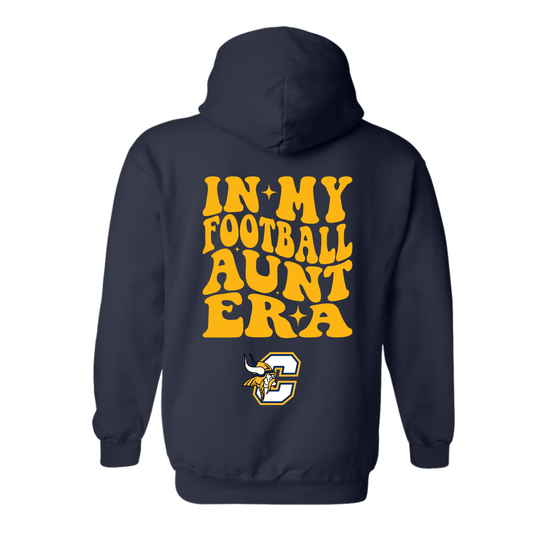 In My Football Aunt Era Adult Hoodie