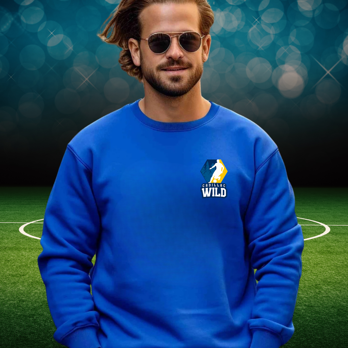 Wild Soccer UNISEX Crewneck Sweatshirt