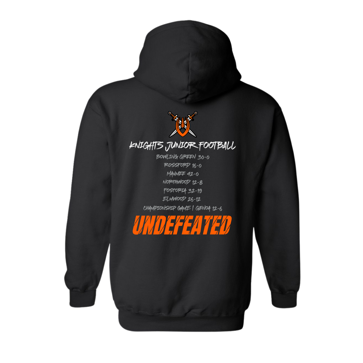 2025 CHAMPIONS Knights Junior Football ADULT Unisex Hoodie