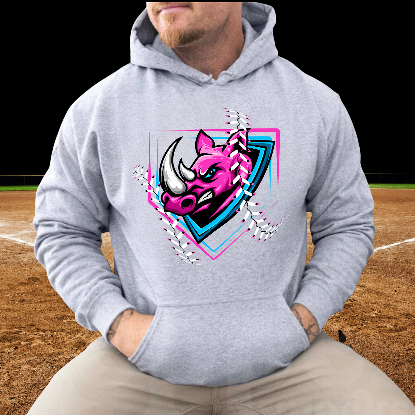 Crash Softball UNISEX Hoodie