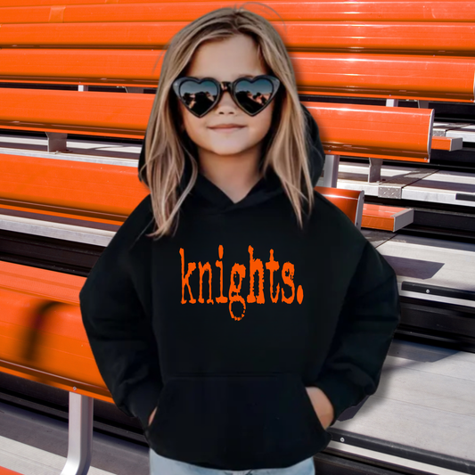 Knights Junior Football Unisex YOUTH Hoodie